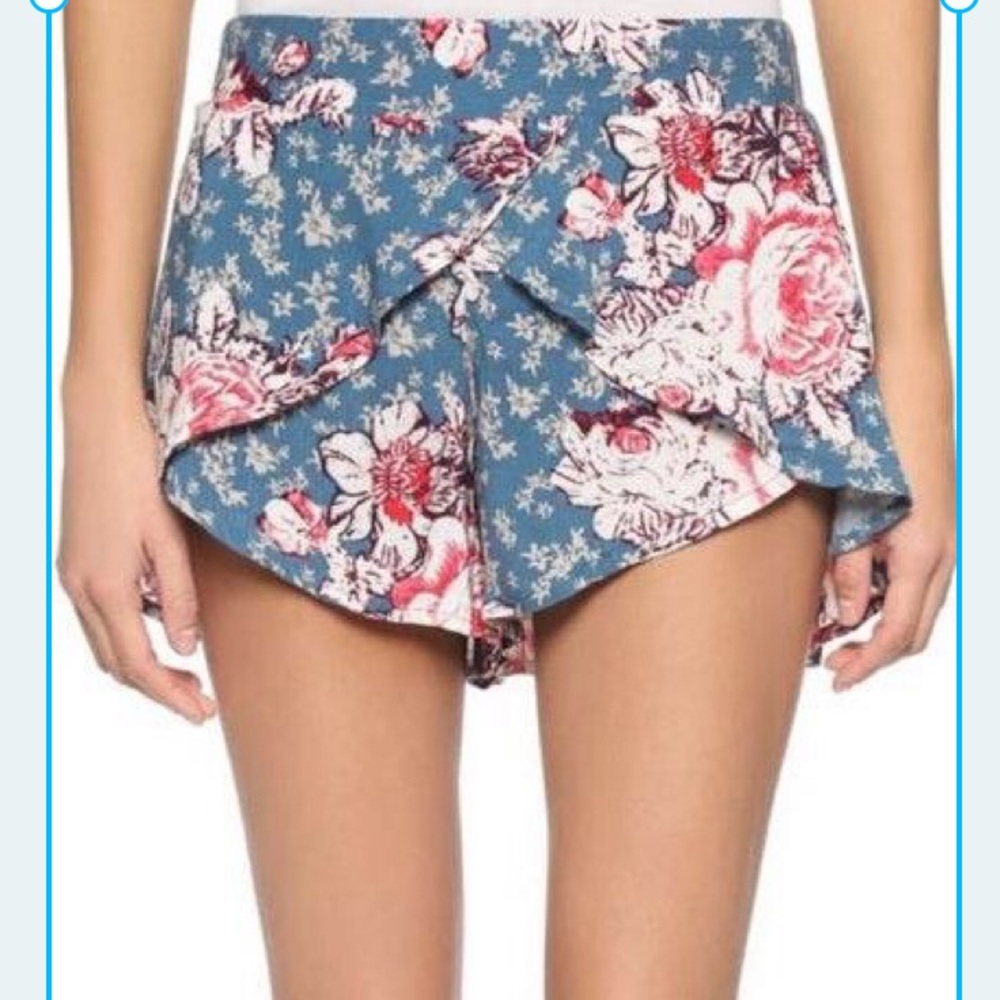 Free people floral shorts